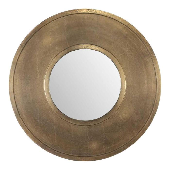 Uttermost Axel Round Brass Mirror 1