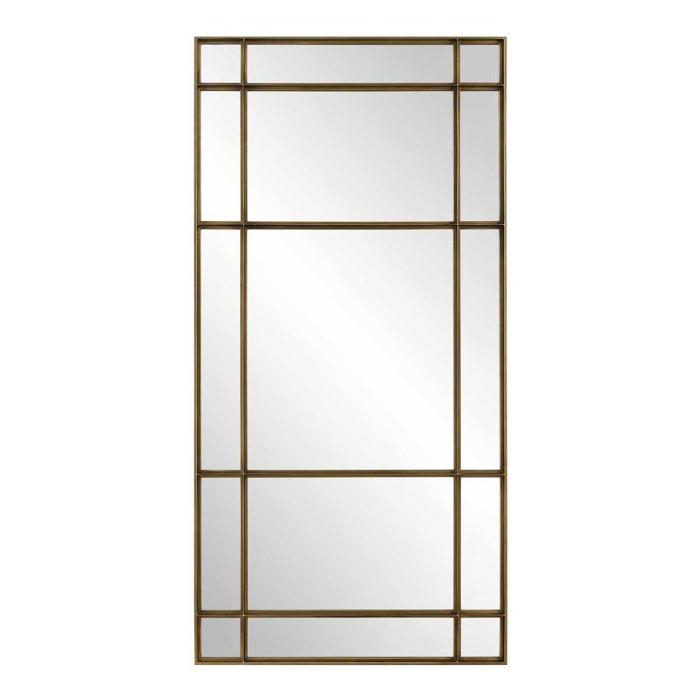 Uttermost Spurgeon Gold Window Mirror 1