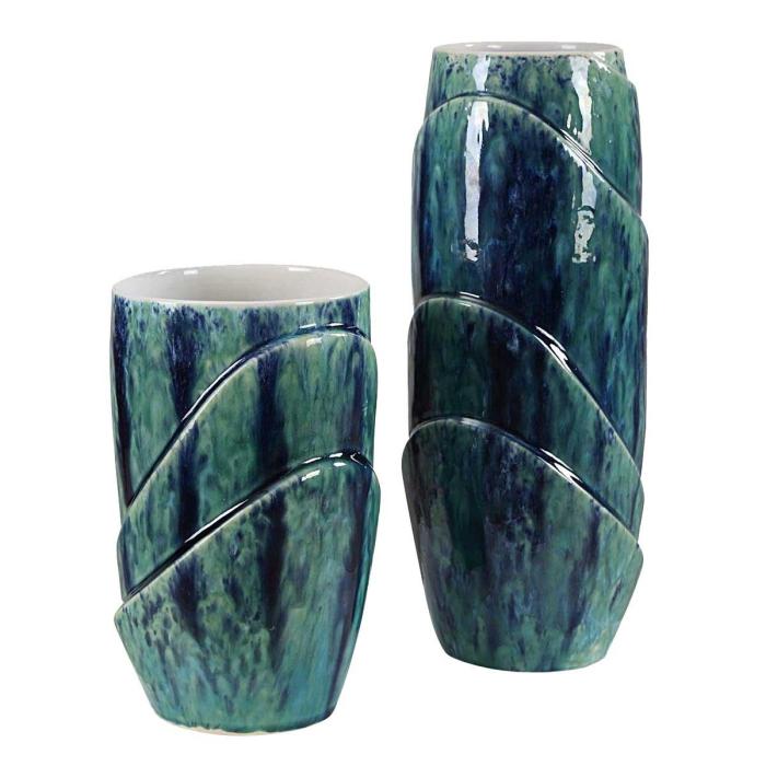 Uttermost Tranquil Duo, Vases Set of 2 1