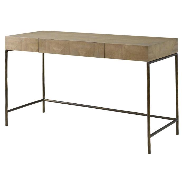 Uttermost Aristotle Natural Wood Modern Desk 1