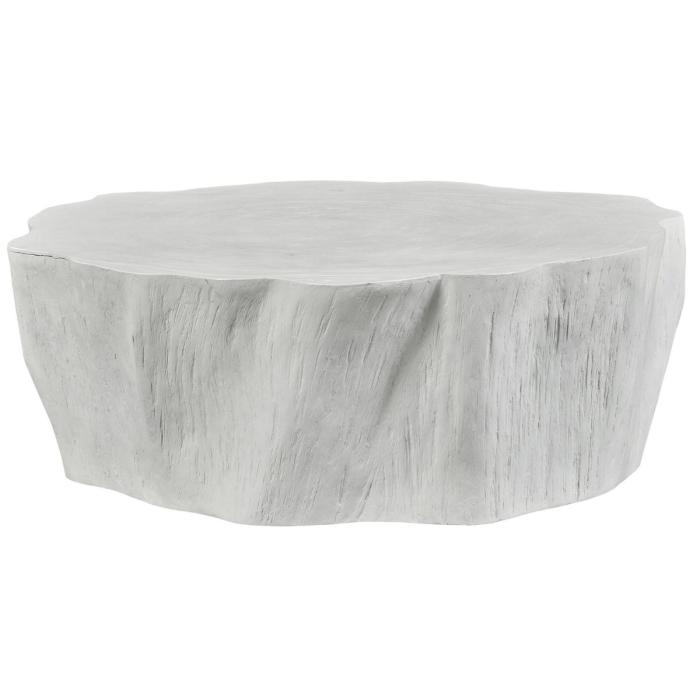 Uttermost Woods Edge White Coffee Table 1