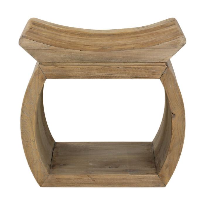 Uttermost Connor Elm Accent Stool 1