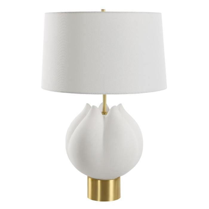 Uttermost In Bloom White Table Lamp 1