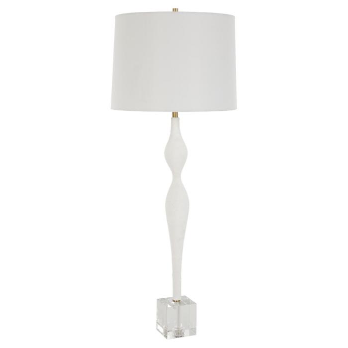 Uttermost Helena Slender White Table Lamp 2