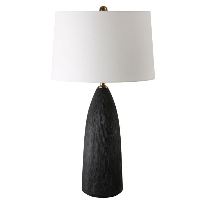 Uttermost Jett Black Table Lamp 1
