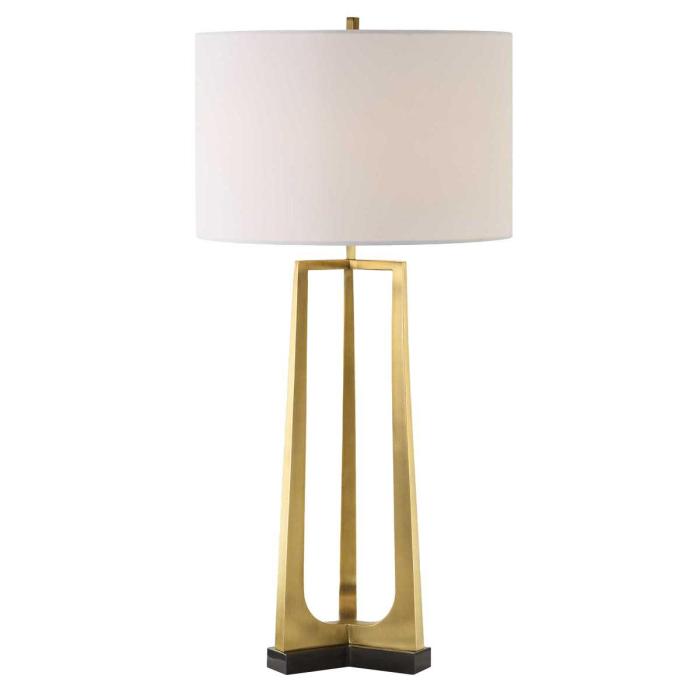 Uttermost Crossroads Brass Table Lamp 1