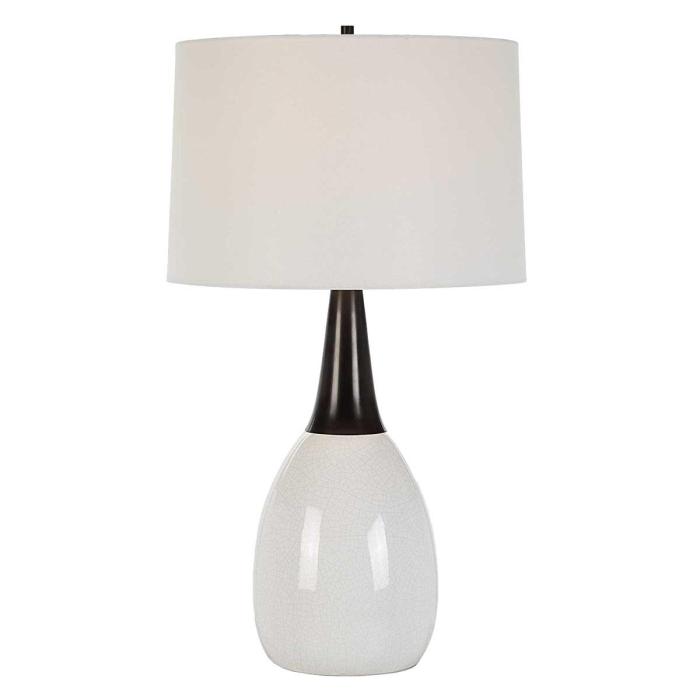 Uttermost Fralin White Table Lamp 1