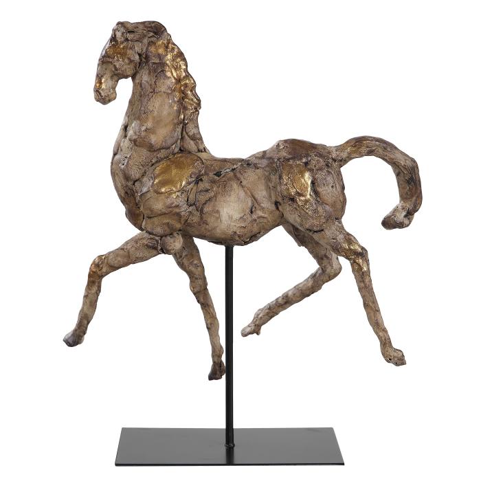Uttermost  Caballo Dorado Horse Sculpture 1