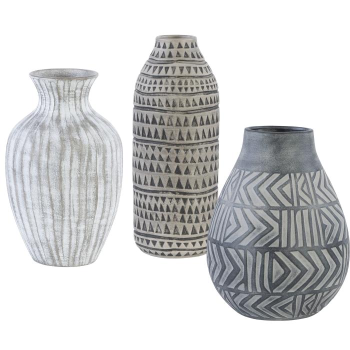 Uttermost  Natchez Geometric Vases, S/3 1