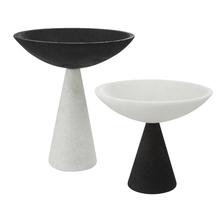 Uttermost  Antithesis Marble Bowls, S/2 1