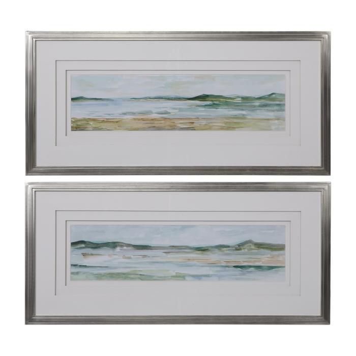 Uttermost  Panoramic Seascape Framed Prints Set/2 1