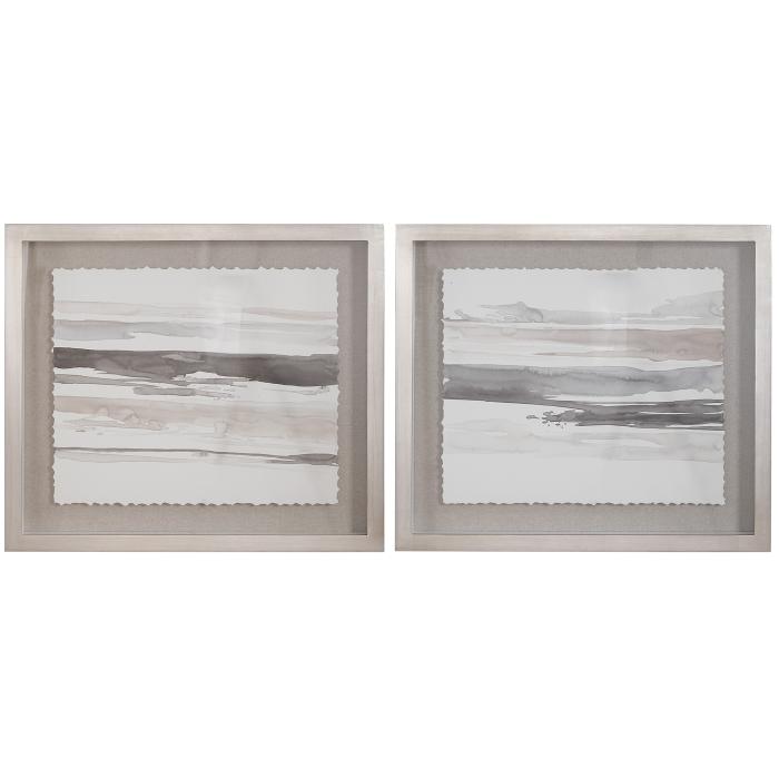 Uttermost  Neutral Landscape Framed Prints, Set/2 1