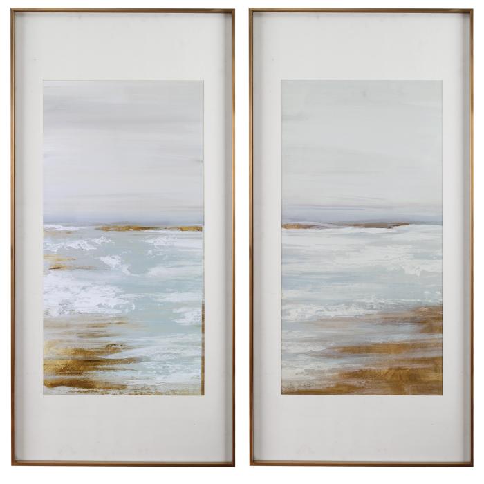 Uttermost  Coastline Framed Prints, S/2 1