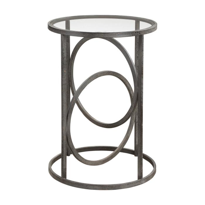Uttermost  Lucien Iron Accent Table 1