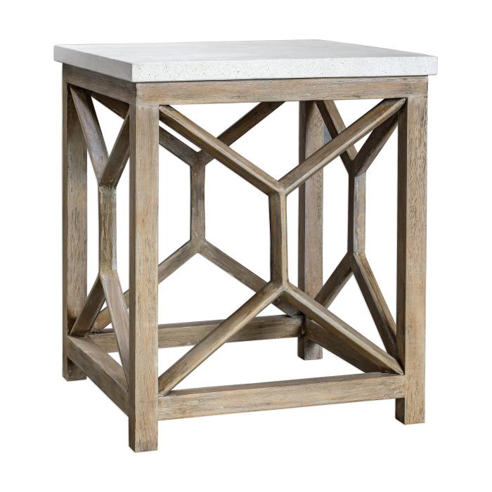 Uttermost  Catali Stone End Table 1