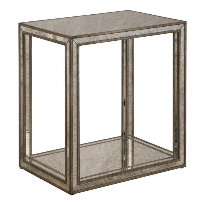 Uttermost  Julie Mirrored End Table 1