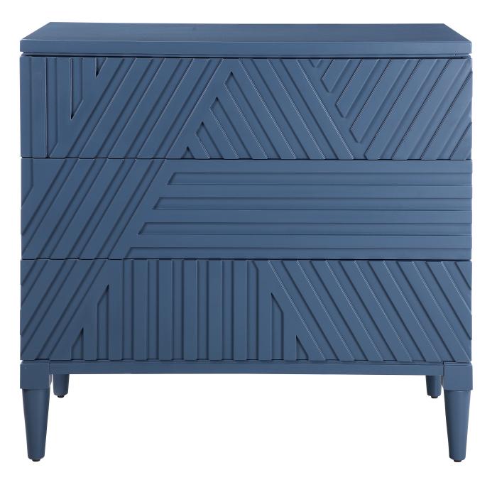 Uttermost  Colby Blue Drawer Chest 1