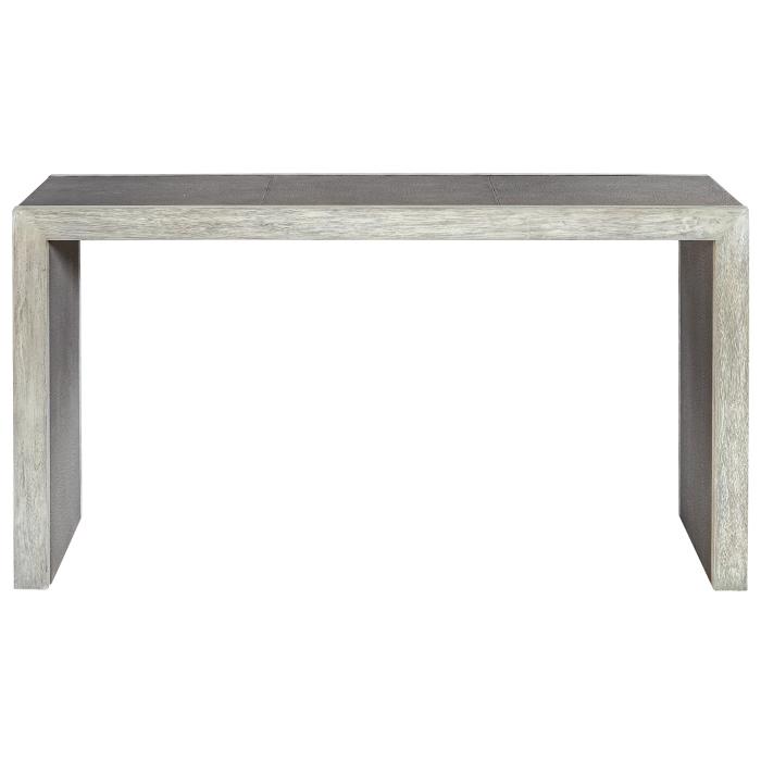 Uttermost  Aerina Aged Gray Console Table 1