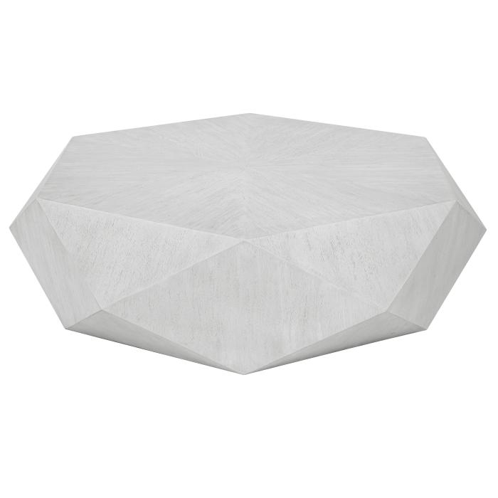 Uttermost  Volker White Coffee Table 2