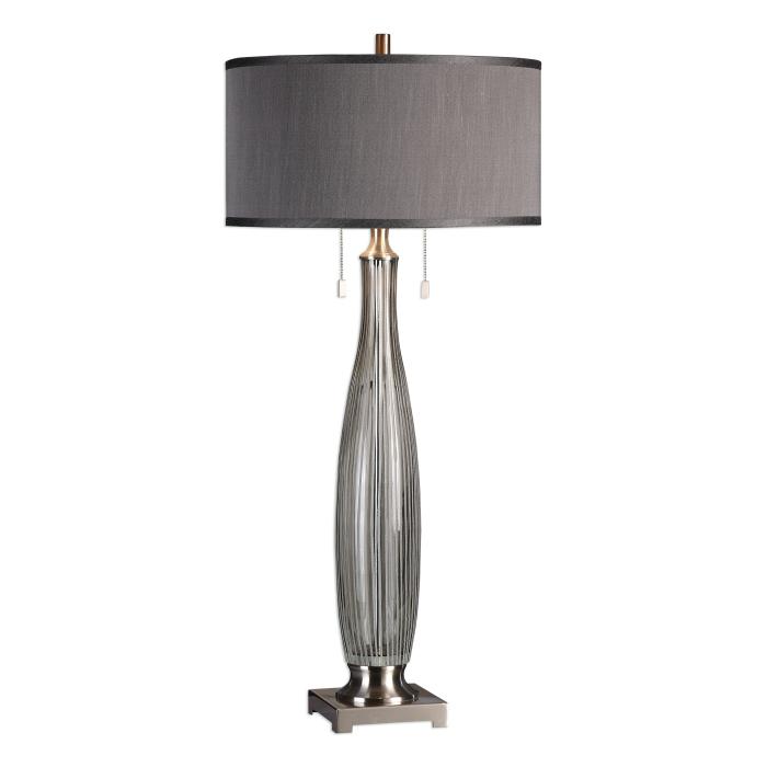 Uttermost  Coloma Gray Glass Table Lamp 1