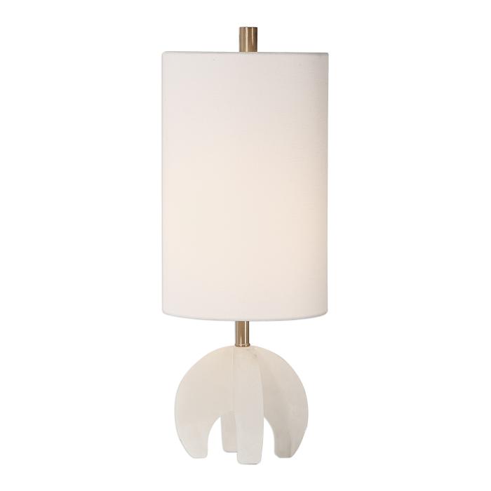 Uttermost  Alanea White Buffet Lamp 1