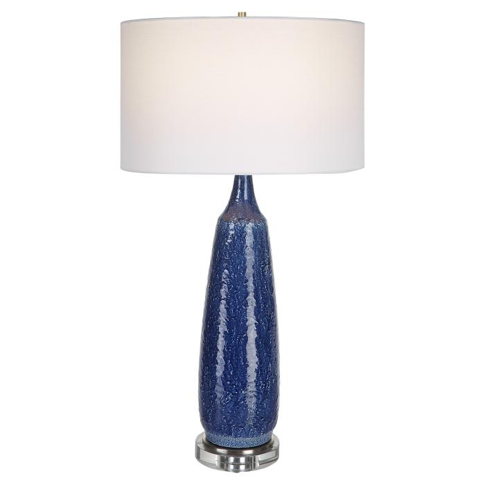 Uttermost  Newport Cobalt Blue Table Lamp 1