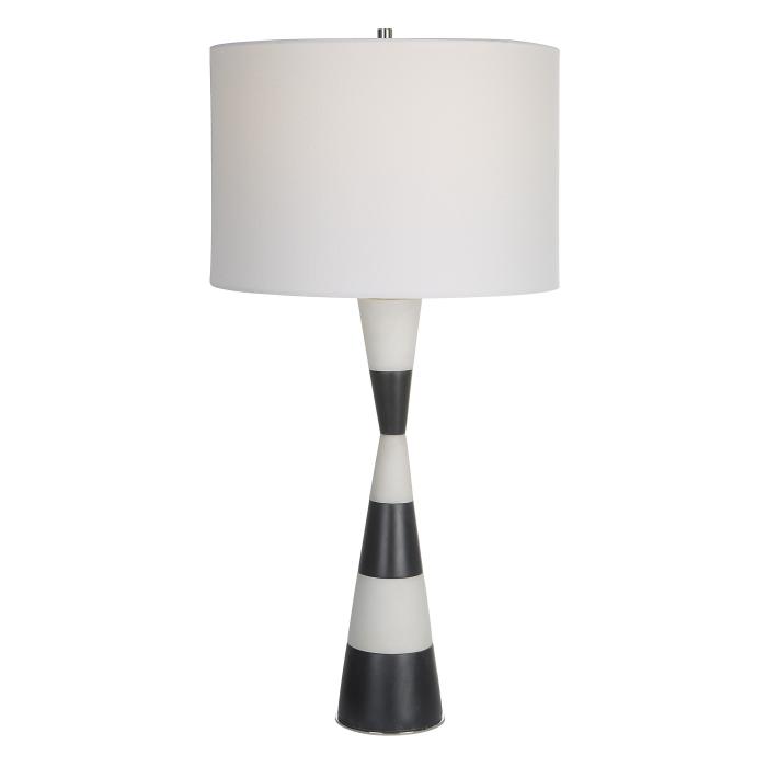 Uttermost  Bandeau Banded Stone Table Lamp 1