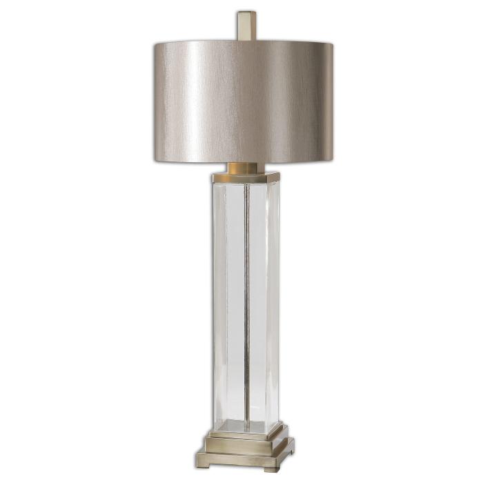 Uttermost  Drustan Clear Glass Table Lamp 1