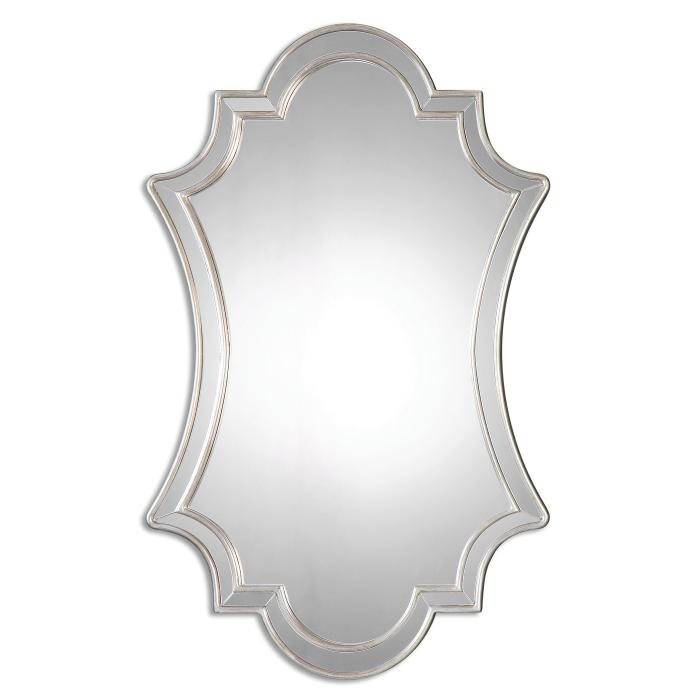 Uttermost  Elara Antiqued Silver Wall Mirror 1