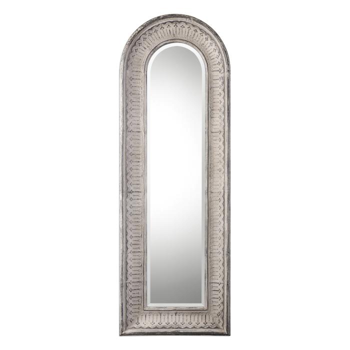 Uttermost  Argenton Aged Gray Arch Mirror 1