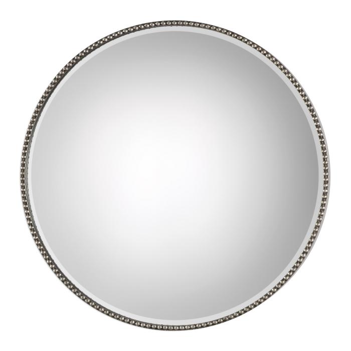 Uttermost  Stefania Beaded Round Mirror 1