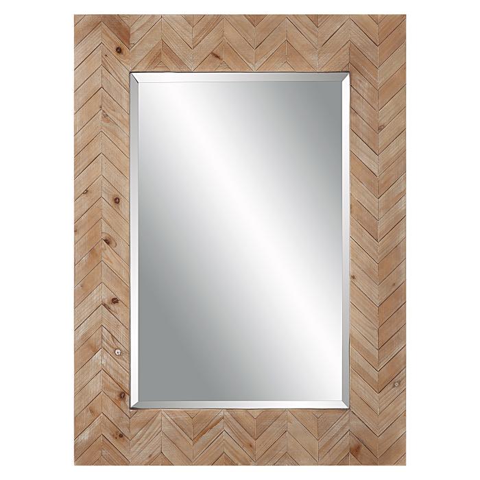 Uttermost  Demetria Wooden Mirror, Small 1