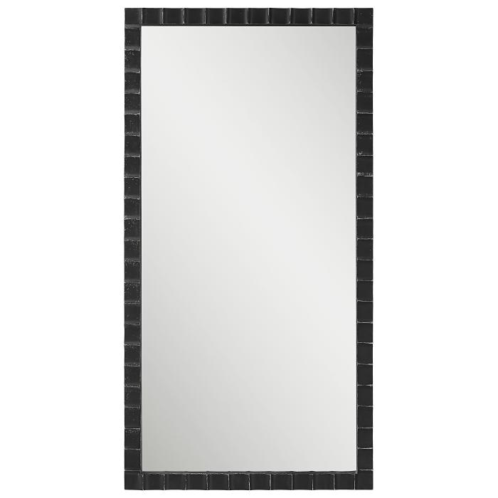 Uttermost  Dandridge Black Industrial Mirror 1