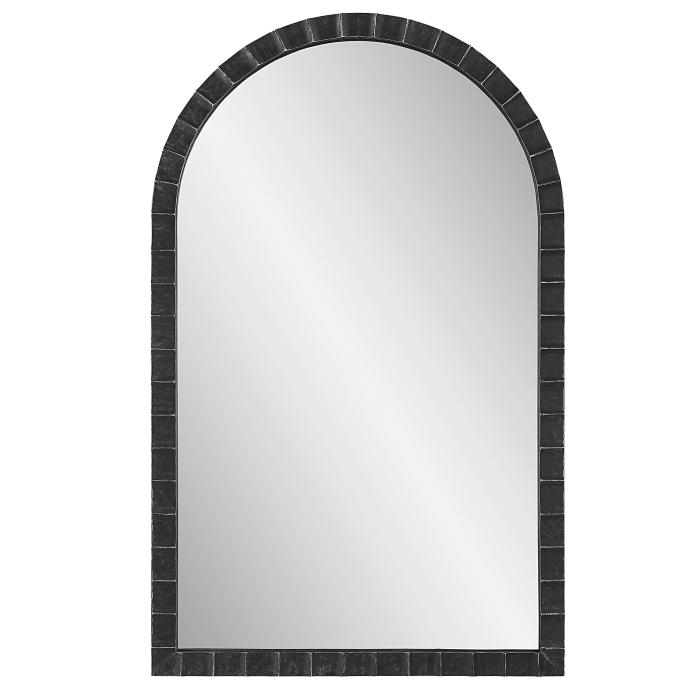 Uttermost  Dandridge Black Arch Mirror 1