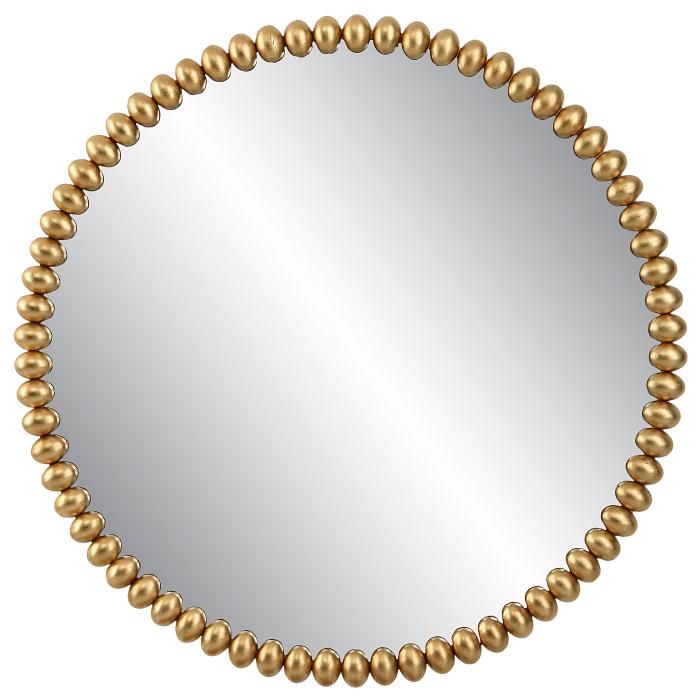 Uttermost  Byzantine Round Gold Mirror 1