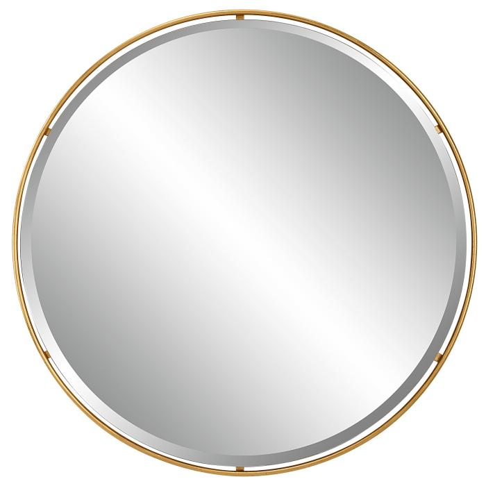 Uttermost  Canillo Gold Round Mirror 1