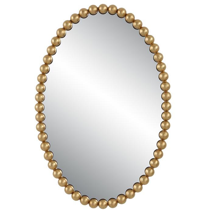 Uttermost  Serna Gold Oval Mirror 1