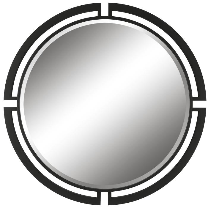 Uttermost  Quadrant Modern Round Mirror 1