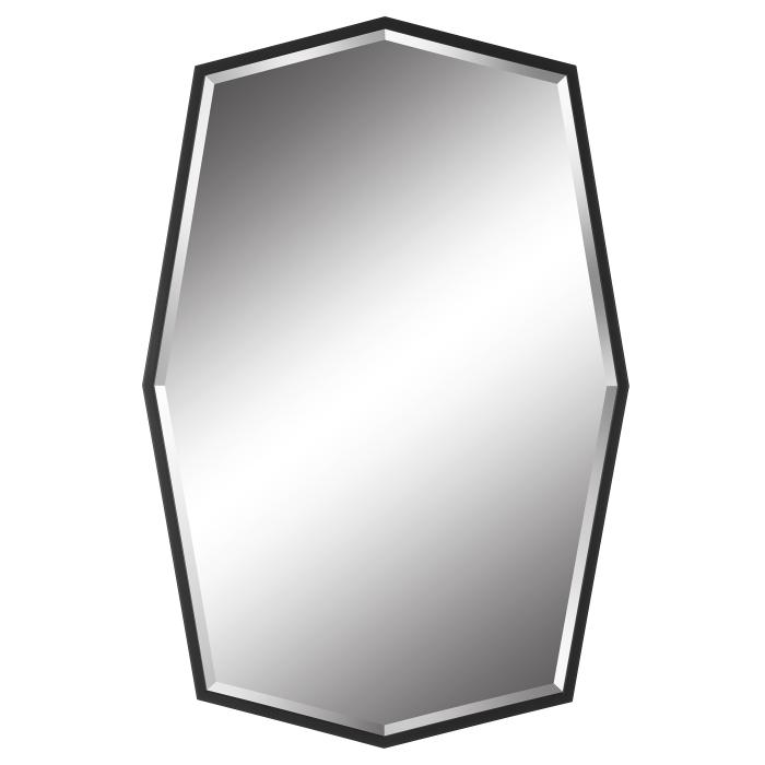 Uttermost  Facet Octagonal Iron Mirror 1