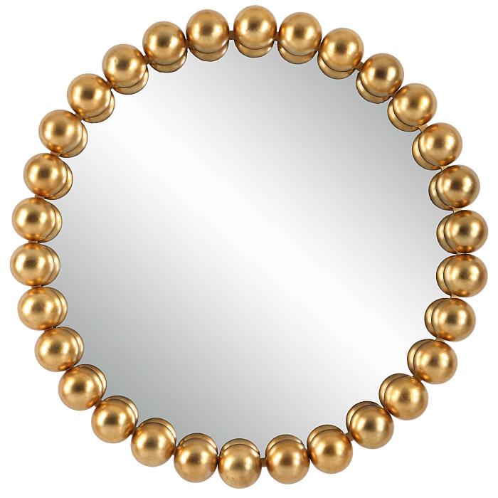 Black Label Necklace Mirror - Gold 1
