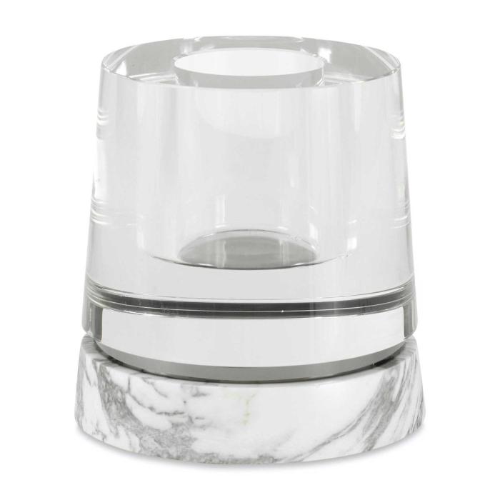 Black Label Optic Candleholder/Vase - Marble 1