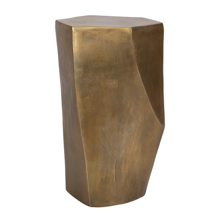 Black Label Cathenna Accent Table - Brass 1
