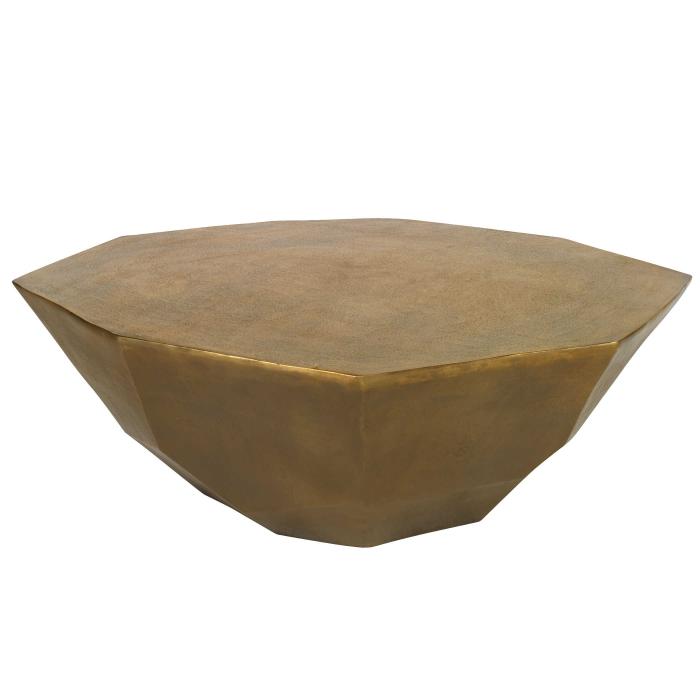 Black Label Cathenna Coffee Table - Brass Large 1
