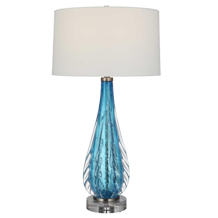 Black Label Venezia Table Lamp - Blue 1