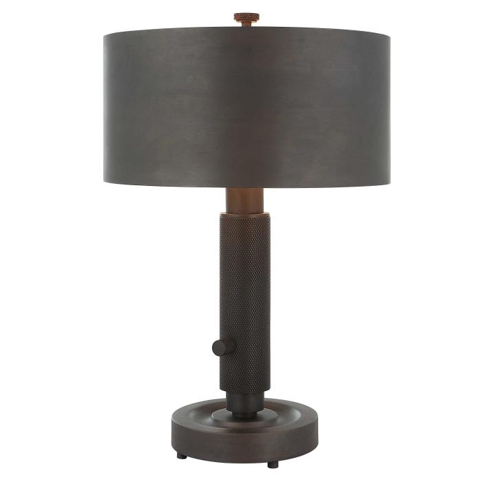 Black Label Knurl Mini Lamp - Bronze 1