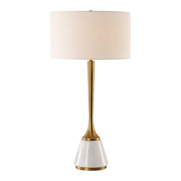Avola White Marble Table Lamp
