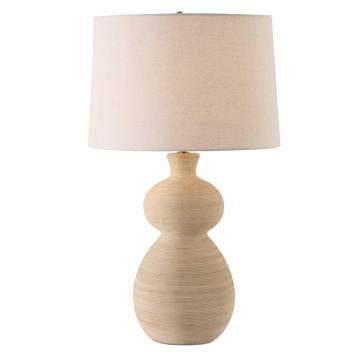 Pueblo Fired Clay Table Lamp
