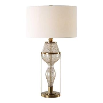 Out Of Time Seeded Glass Table Lamp