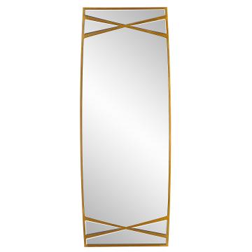  Gentry Oversized Gold Mirror