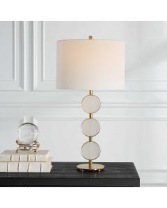  Three Rings Contemporary Table Lamp
